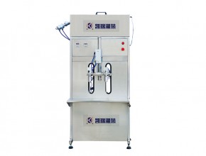 兩頭半自動(dòng)自流灌裝機(jī)