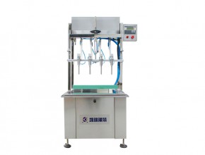 四頭半自動(dòng)直線灌裝機(jī)