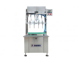 四頭半自動(dòng)直線灌裝機(jī)