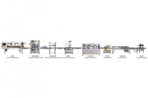 高精 度白酒全自動(dòng)生產(chǎn)線